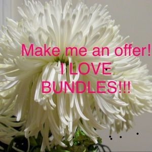 I love to Bundle and make sales! Feel free to make an offer & bundle!!
